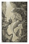 Little Mermaid Art Walt Disney Animation Artwork Ariel's Treasured Things